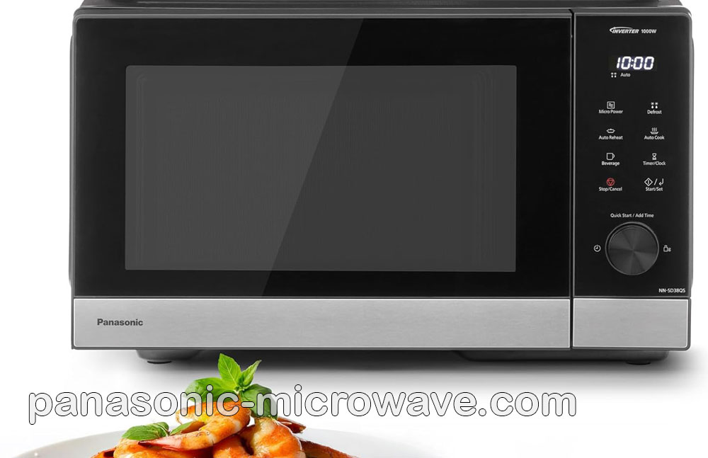 یک مایکروویو هوشمند پاناسونیک (HomeCHEF Connect) که به یک تبلت با اپلیکیشن Panasonic Kitchen+ متصل است.